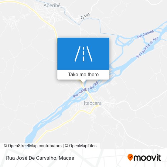 Rua José De Carvalho map
