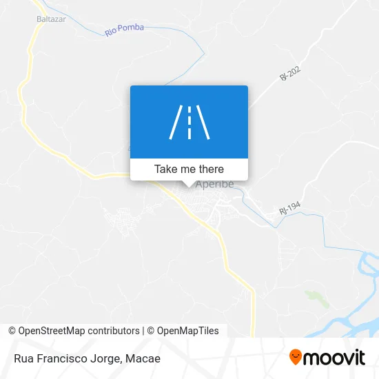 Rua Francisco Jorge map
