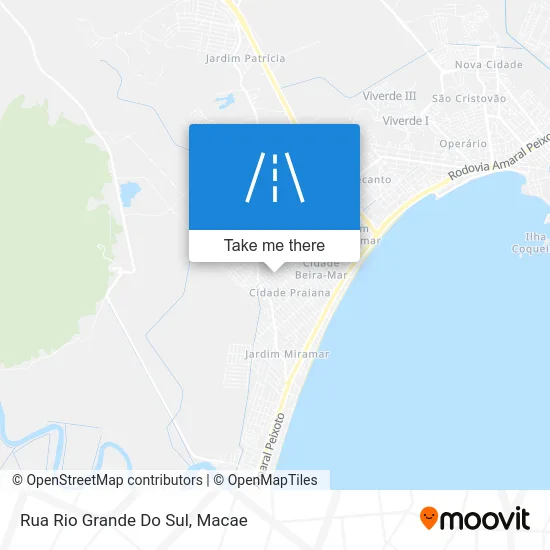 Rua Rio Grande Do Sul map