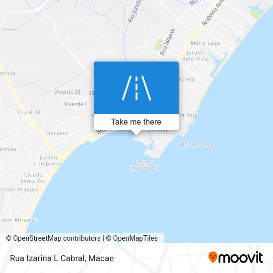 Rua Izarina L Cabral map