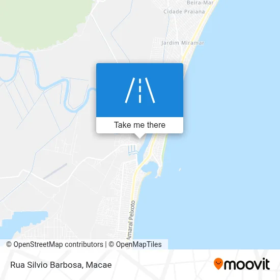 Rua Silvio Barbosa map