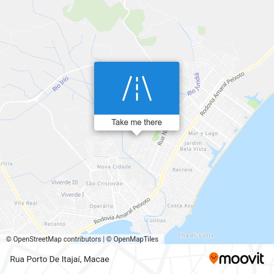 Rua Porto De Itajaí map
