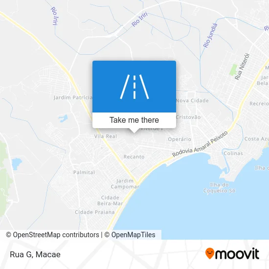 Rua G map