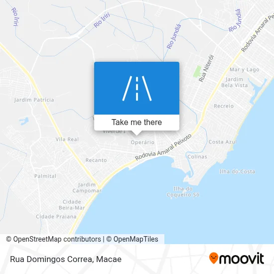 Rua Domingos Correa map