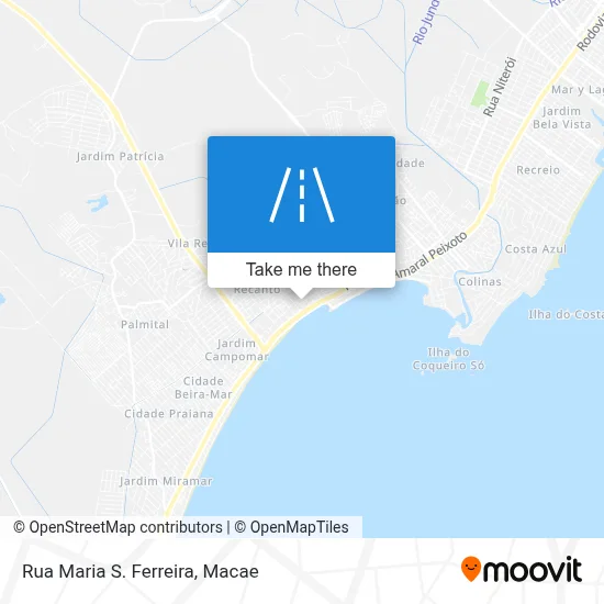 Rua Maria S. Ferreira map