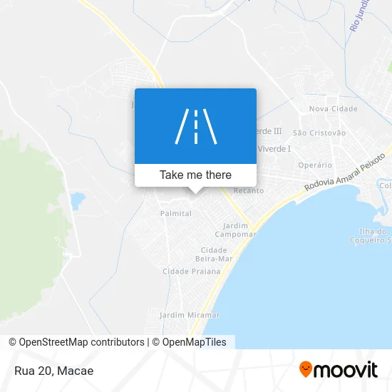 Rua 20 map