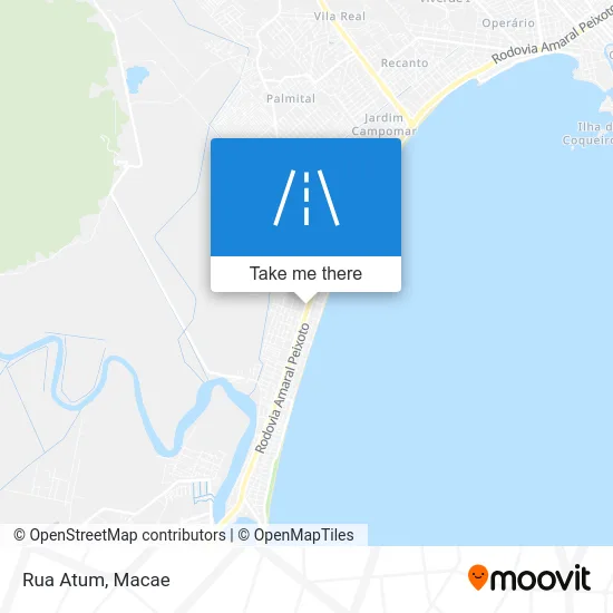 Rua Atum map