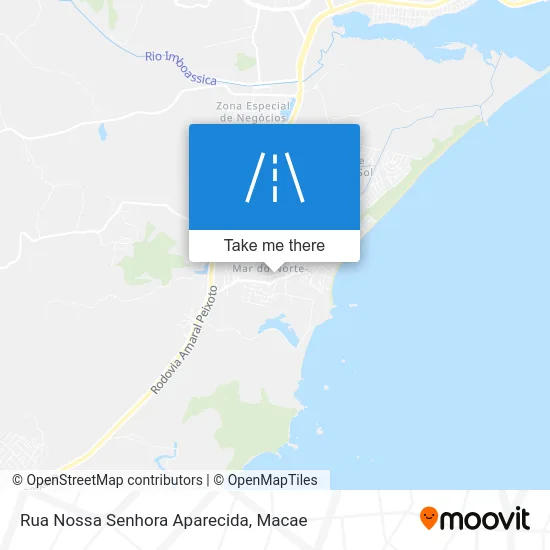 Rua Nossa Senhora Aparecida map