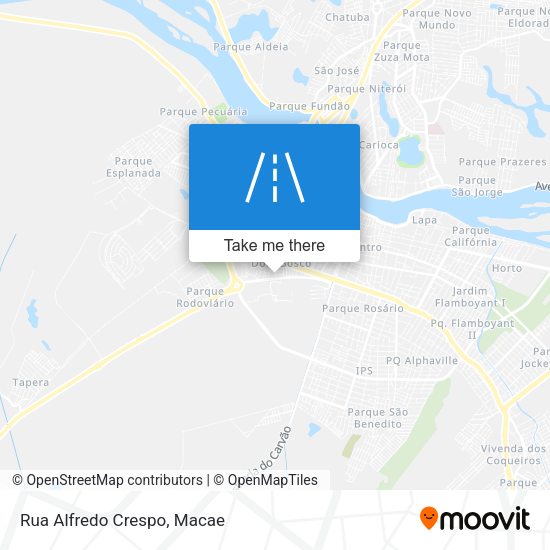 Rua Alfredo Crespo map