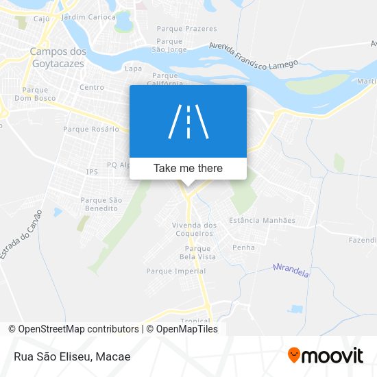 Rua São Eliseu map