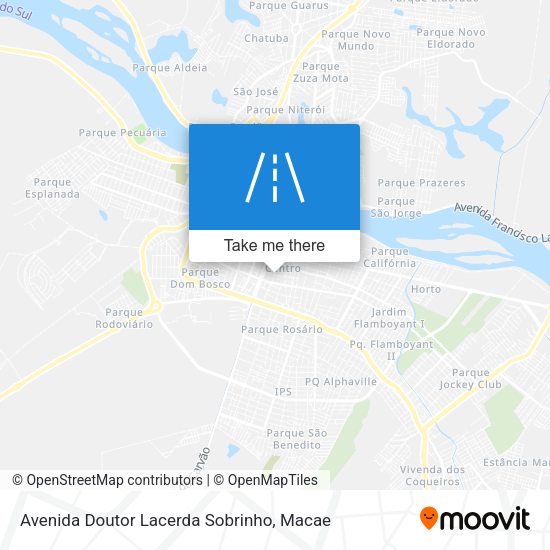 Avenida Doutor Lacerda Sobrinho map
