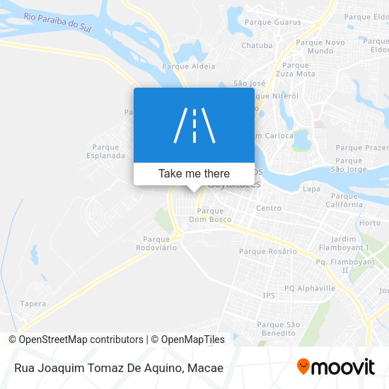 Rua Joaquim Tomaz De Aquino map
