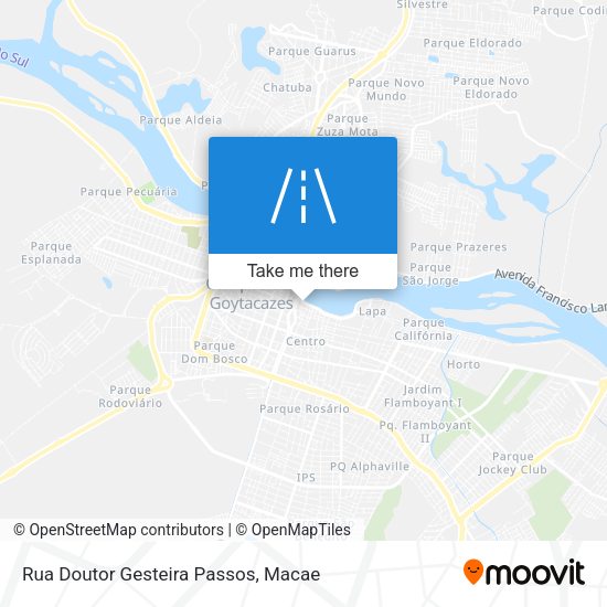 Rua Doutor Gesteira Passos map