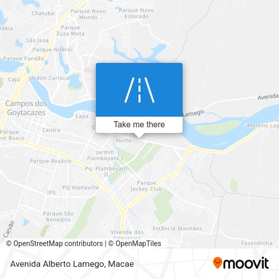 Avenida Alberto Lamego map