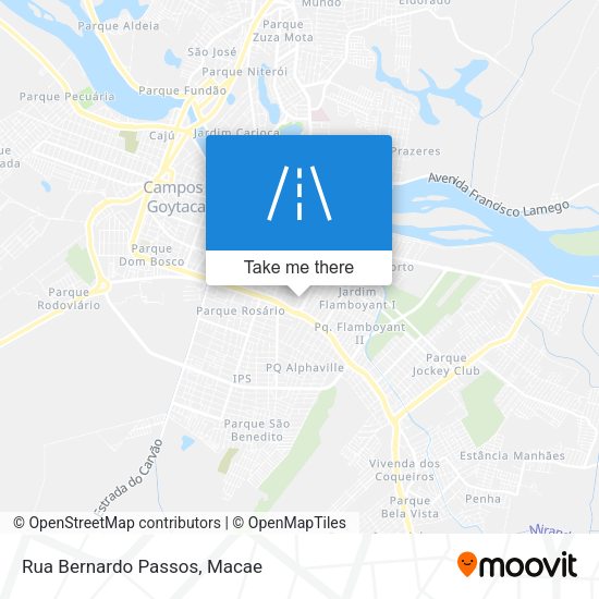 Rua Bernardo Passos map