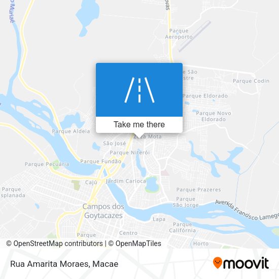 Rua Amarita Moraes map