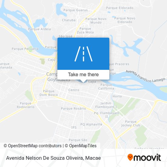 Avenida Nelson De Souza Oliveira map