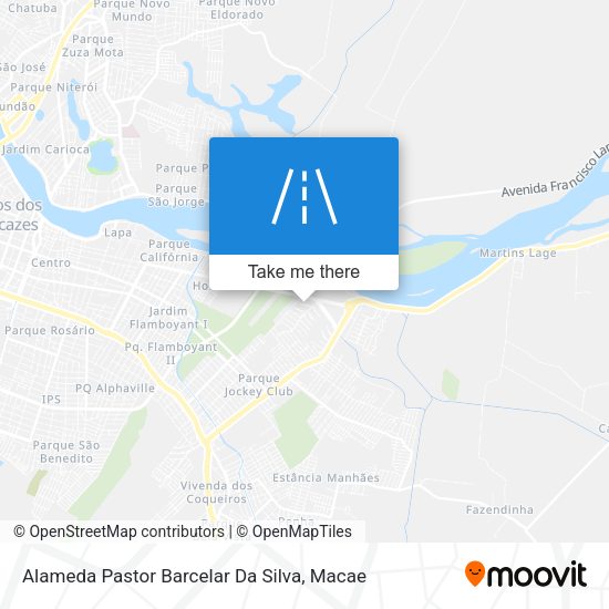 Alameda Pastor Barcelar Da Silva map