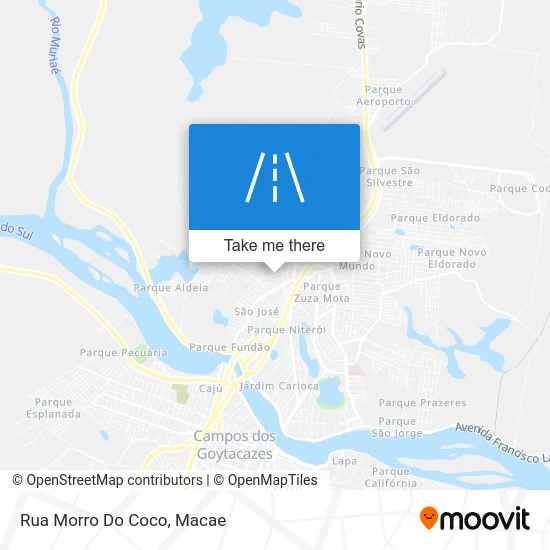 Rua Morro Do Coco map