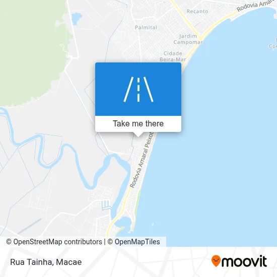 Rua Tainha map