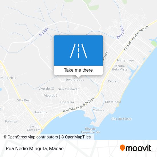 Rua Nédio Minguta map