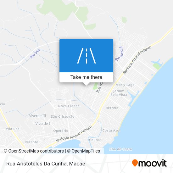 Rua Aristoteles Da Cunha map