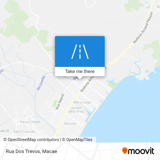 Rua Dos Trevos map
