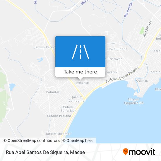 Rua Abel Santos De Siqueira map