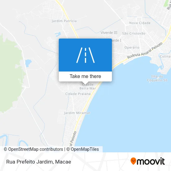 Rua Prefeito Jardim map