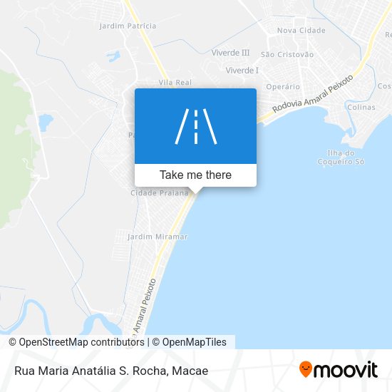 Rua Maria Anatália S. Rocha map