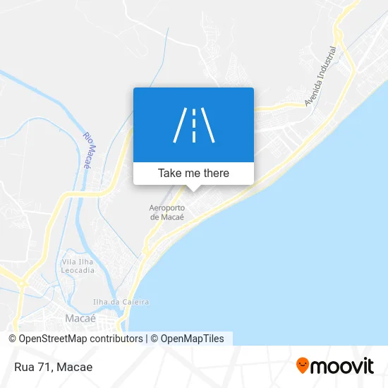 Rua 71 map