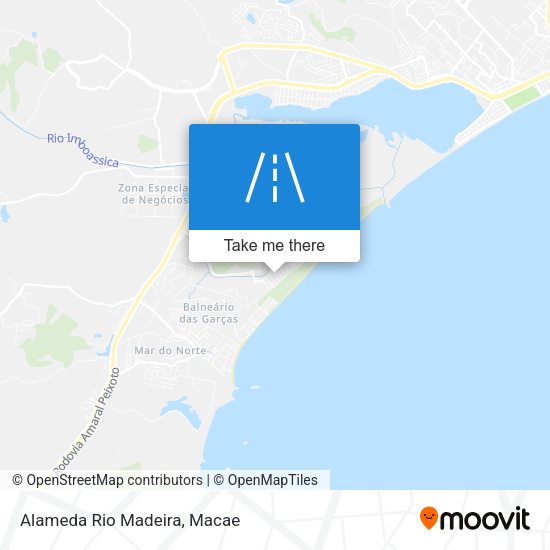 Alameda Rio Madeira map