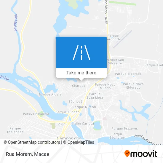 Rua Moram map