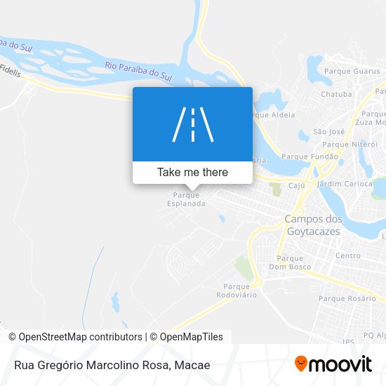 Rua Gregório Marcolino Rosa map