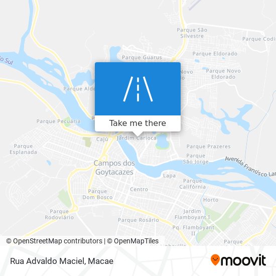 Rua Advaldo Maciel map