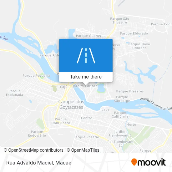 Rua Advaldo Maciel map