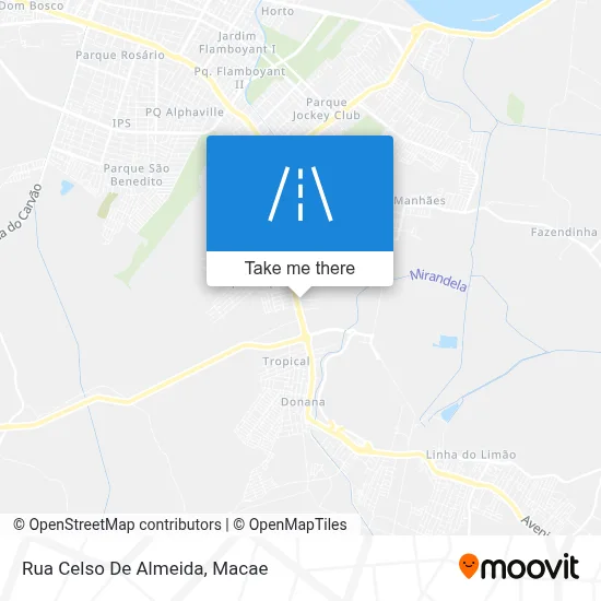 Rua Celso De Almeida map