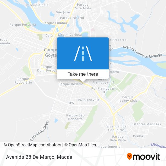 Avenida 28 De Março map