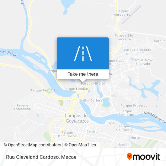 Rua Cleveland Cardoso map