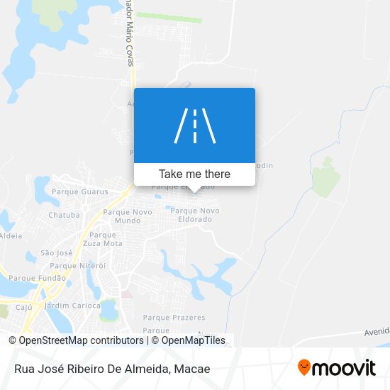 Rua José Ribeiro De Almeida map
