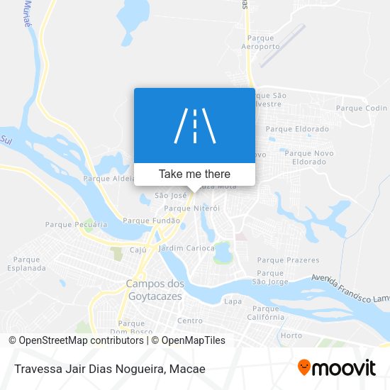 Travessa Jair Dias Nogueira map