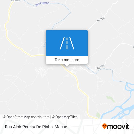 Rua Alcir Pereira De Pinho map