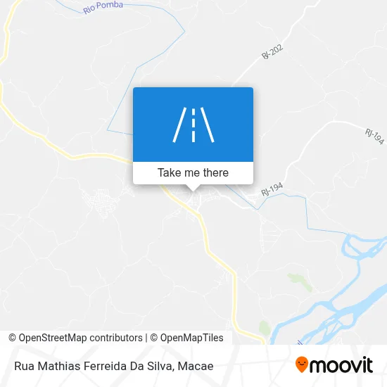Rua Mathias Ferreida Da Silva map
