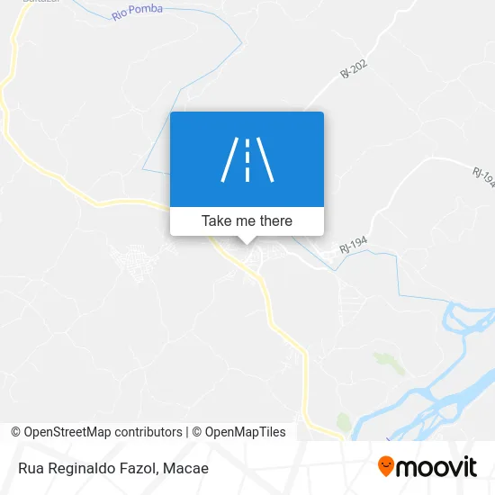 Rua Reginaldo Fazol map