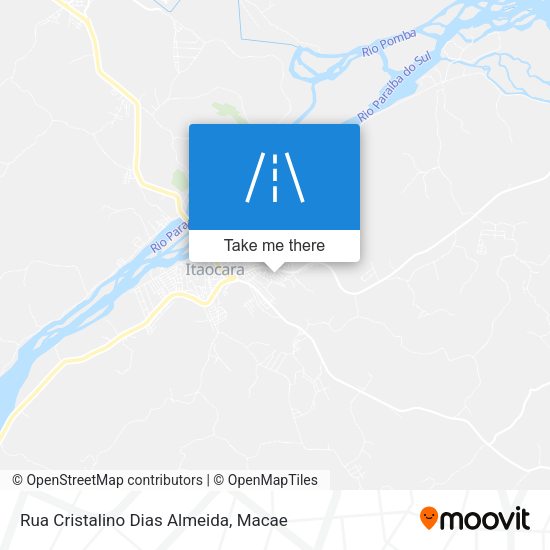 Rua Cristalino Dias Almeida map