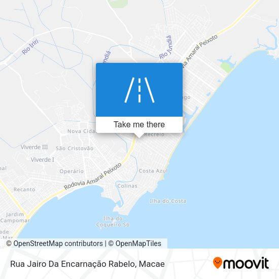 Rua Jairo Da Encarnação Rabelo map
