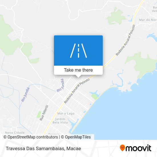 Travessa Das Samambaias map