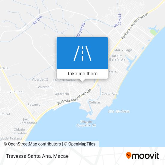 Travessa Santa Ana map
