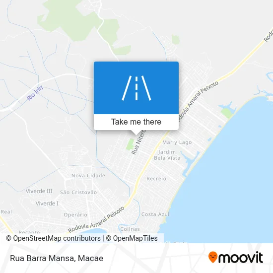 Rua Barra Mansa map