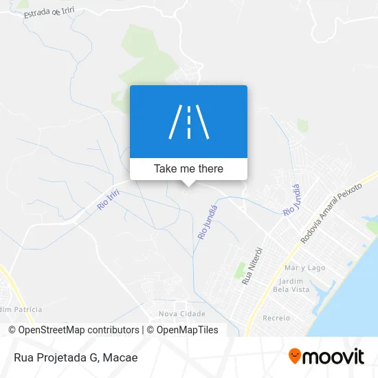 Rua Projetada G map